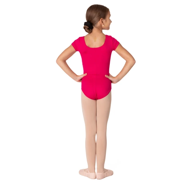 Bloch Dujour,  Mädchen Trikot mit kurzem Arm