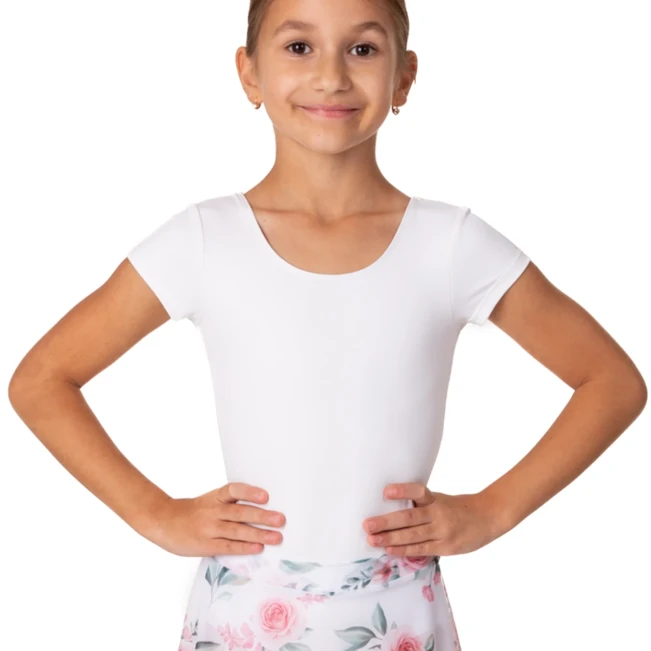 Bloch Dujour,  Mädchen Trikot mit kurzem Arm