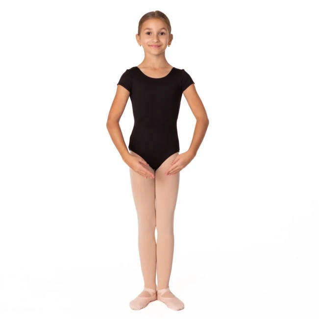 Bloch Dujour,  Mädchen Trikot mit kurzem Arm