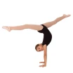 Bloch Dujour,  Mädchen Trikot mit kurzem Arm