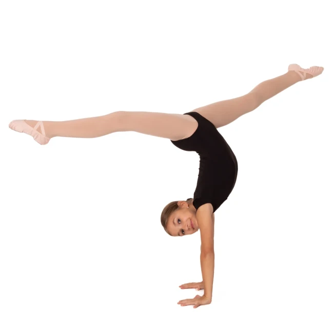 Bloch Dujour,  Mädchen Trikot mit kurzem Arm