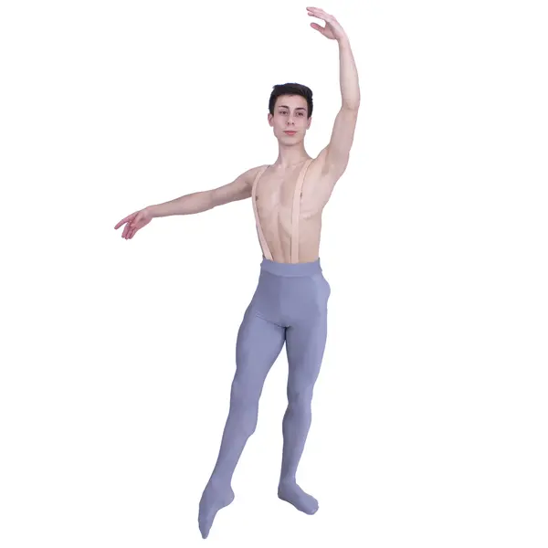 Bloch, Herren-Leggings mit Loch unter dem Fuß