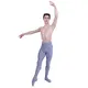 Bloch, Herren-Leggings mit Loch unter dem Fuß