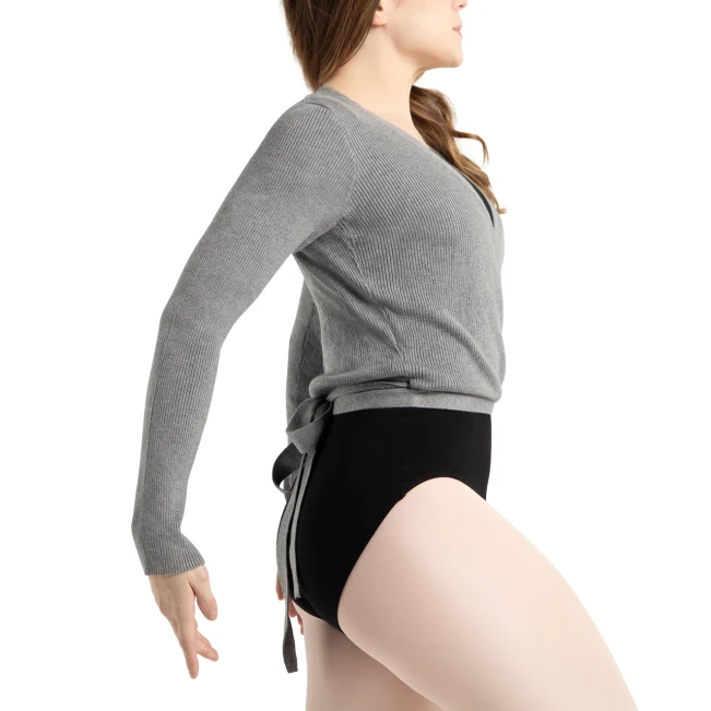 Capezio Knit Wrap Sweater, Damen-Strickjacke
