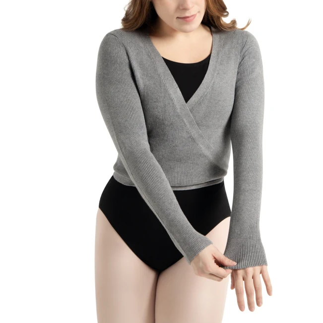 Capezio Knit Wrap Sweater, Damen-Strickjacke