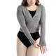 Capezio Knit Wrap Sweater, Damen-Strickjacke Capezio Knit Wrap Sweater, Damen-Strickjacke