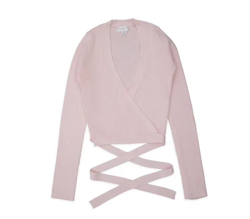 Capezio Cross Over Top, na zahriatie - Rosa Capezio