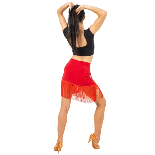 Capezio Clover Crop Top, Damen-Latino-Top Capezio Clover Crop Top, Damen-Latino-Top