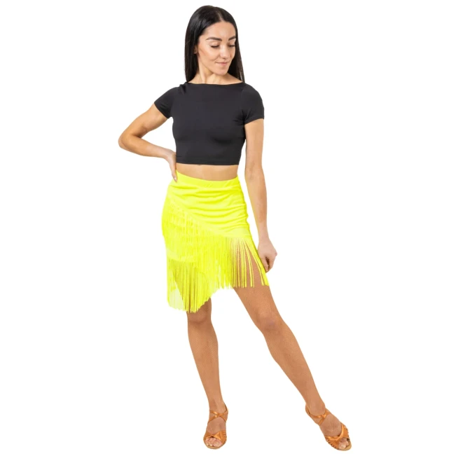Capezio Clover Crop Top, Damen-Latino-Top Capezio Clover Crop Top, Damen-Latino-Top