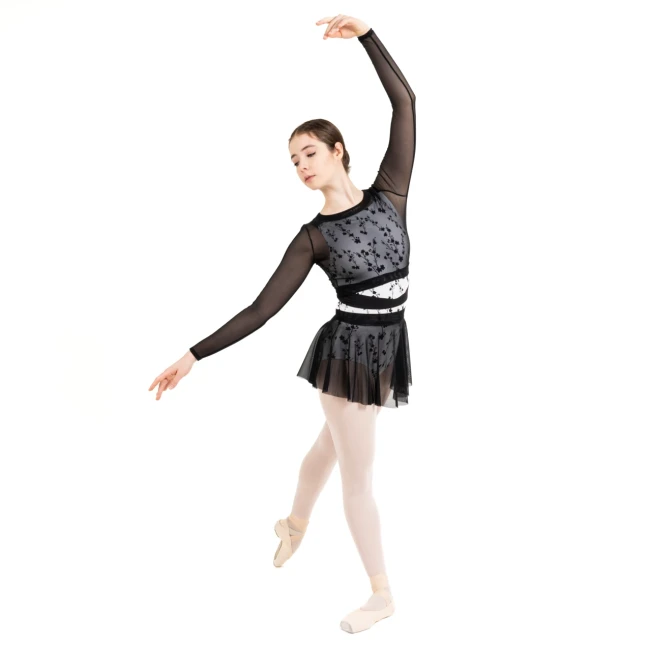 Capezio C'est La Vie Fleur, Damen-Trikot mit breiten Trägern Capezio C'est La Vie Fleur, Damen-Trikot mit breiten Trägern - Cascading Florals Capezio