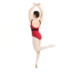 Capezio C'est La Vie Fleur, Damen-Trikot mit breiten Trägern - Rot scarlet Capezio Capezio C'est La Vie Fleur, Damen-Trikot mit breiten Trägern - Rot scarlet Capezio