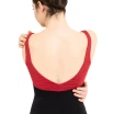 Capezio C'est La Vie Étoile Leotard, Damen-Trikot mit breiten Trägern - Rot scarlet Capezio Capezio C'est La Vie Étoile Leotard, Damen-Trikot mit breiten Trägern - Rot scarlet Capezio