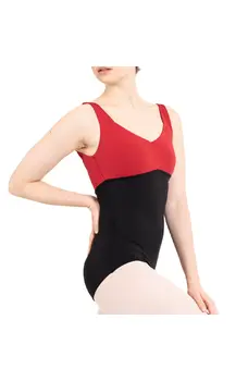 Capezio C'est La Vie Étoile Leotard, Damen-Trikot mit breiten Trägern  