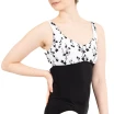 Capezio C'est La Vie Étoile Leotard, Damen-Trikot mit breiten Trägern - Cascading Florals Capezio