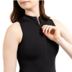 Capezio C'est La Vie La Belle, Damen-Trikot mit Reißverschluss am hohen Kragen - Schwarz Capezio C'est La Vie La Belle, Damen-Trikot mit Reißverschluss am hohen Kragen - Schwarz