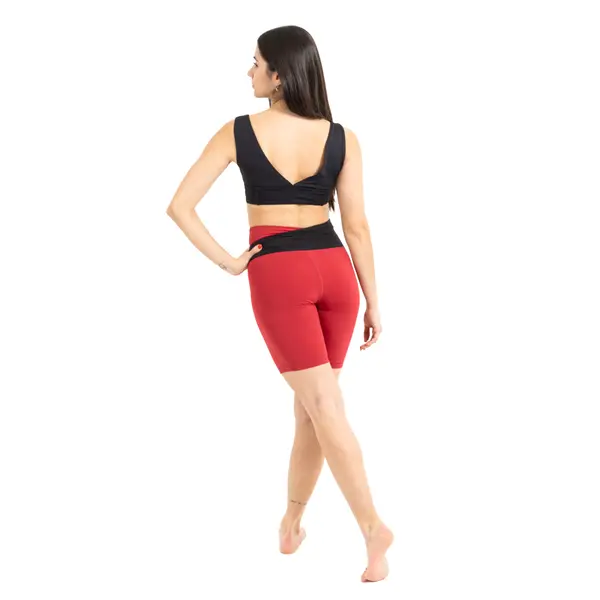 Capezio C'est La Vie Enchante Bike Short, Damen-Shorts mit Oberschenkellänge    
