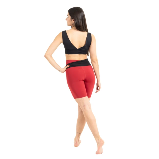 Capezio C'est La Vie Enchante Bike Short, Damen-Shorts mit Oberschenkellänge    