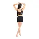 Capezio Bella Notte Vita Side Panel Short, Damenshorts - Schwarz
