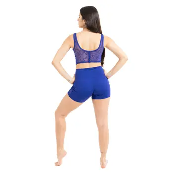 Capezio Bella Notte Dolce Tank, Damentop - Spektrum Blau