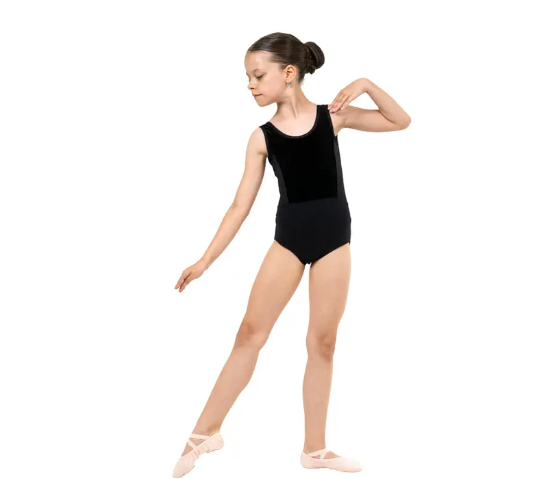 Capezio Eloise leotard, Trikot für Mädchen - Schwarz