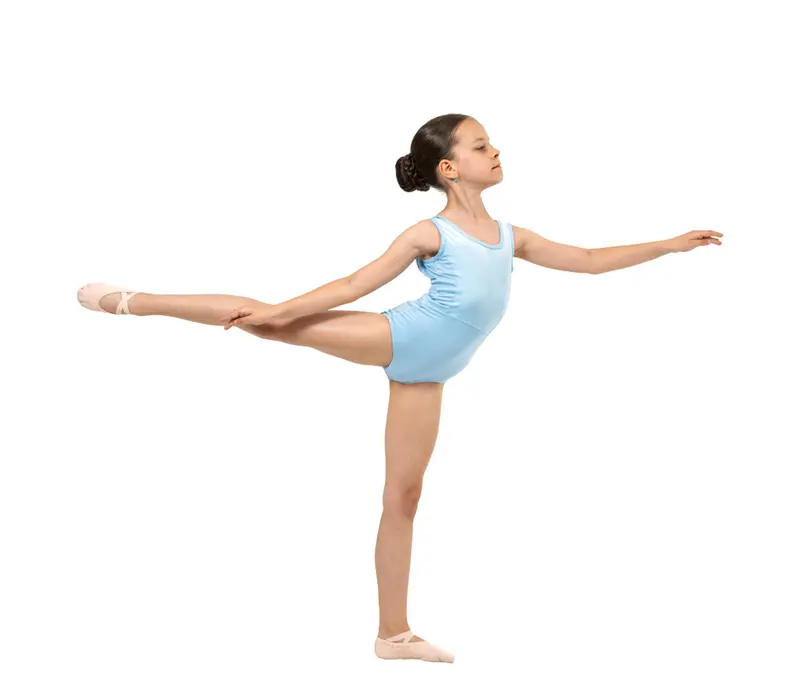 Capezio Eloise leotard, Trikot für Mädchen - Hellblau Capezio