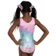 Capezio Glimmer Leotard, Mädchen-Gymnastiktrikot
