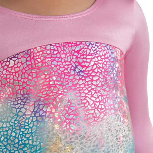 Capezio Lightwave Leotard, Mädchen-Gymnastiktrikot