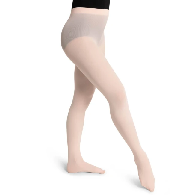 Capezio Ultra Soft Footed, Damen-Strumpfhose mit Fuß Capezio Ultra Soft Footed, Damen-Strumpfhose mit Fuß - Rosa balet Capezio