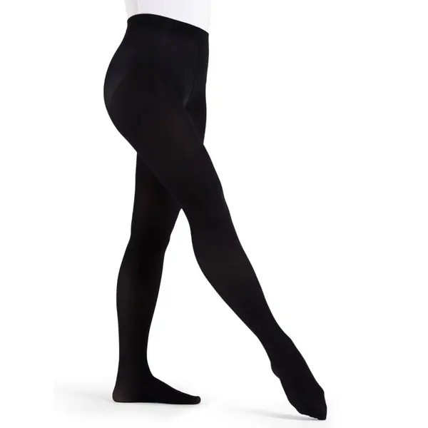 Capezio Ultra Soft Tight Self Knit, Damen-Strumpfhose mit Fuß  