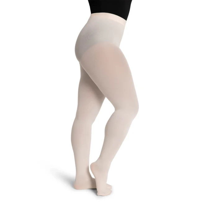 Capezio Ultra Soft Footed, Damen-Strumpfhose mit Fuß - Hellrosa Capezio