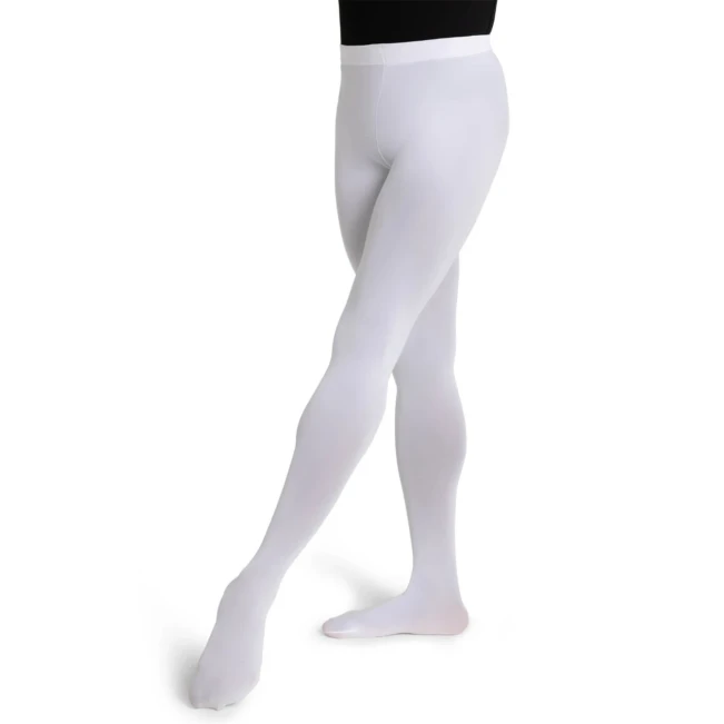 Capezio Ultra Soft Footed, Damen-Strumpfhose mit Fuß Capezio Ultra Soft Footed, Damen-Strumpfhose mit Fuß - Weiss
