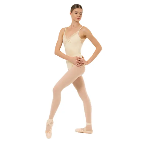 Capezio Anemoia Trikot, Damen-Trikot mit dünnen Trägern