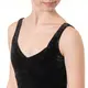 Capezio, Baumwolltrikot mit breiten Trägern - Schwarz