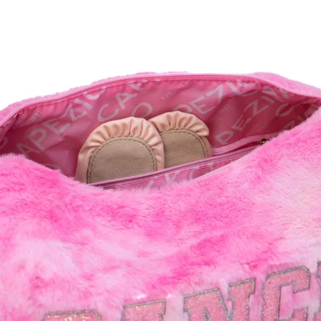Capezio Faux Fur Dance Duffle, Mädchen-Tasche Capezio Faux Fur Dance Duffle, Mädchen-Tasche