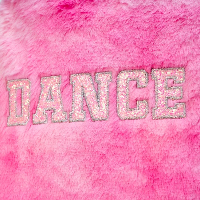 Capezio Faux Fur Dance Backpack, Mädchen-Rucksack Capezio Faux Fur Dance Backpack, Mädchen-Rucksack