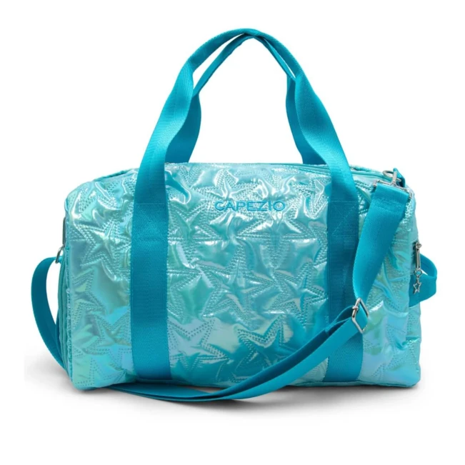 Capezio Metallic Star Travel Duffle, Tasche Capezio Metallic Star Travel Duffle, Tasche - Türkis Metallic Turquoise Capezio