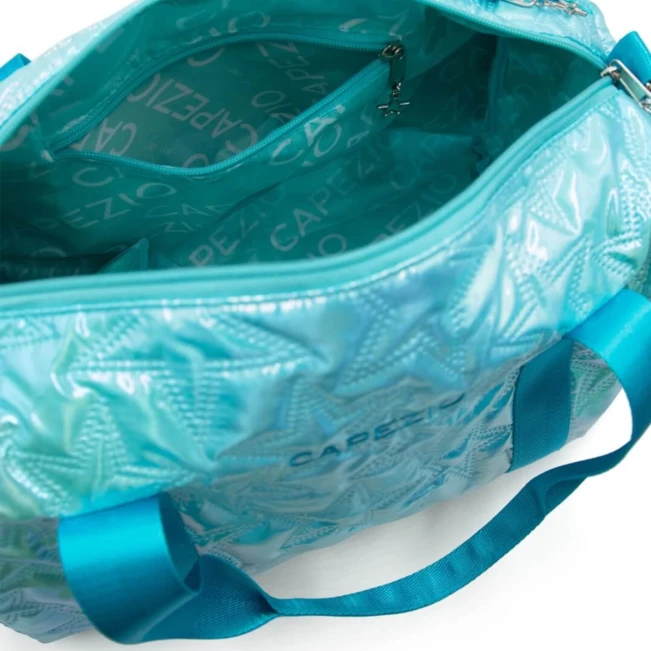 Capezio Metallic Star Travel Duffle, Tasche Capezio Metallic Star Travel Duffle, Tasche - Türkis Metallic Turquoise Capezio