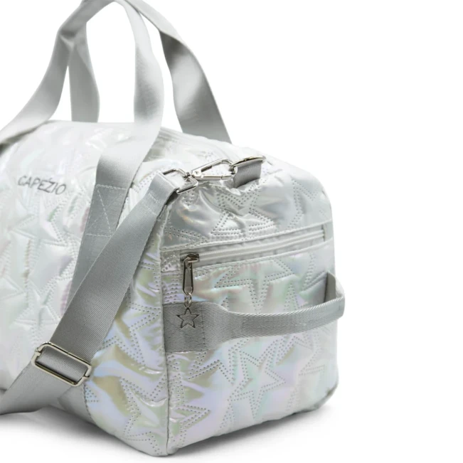 Capezio Metallic Star Travel Duffle, Tasche Capezio Metallic Star Travel Duffle, Tasche - Silber Metallic Silver Capezio
