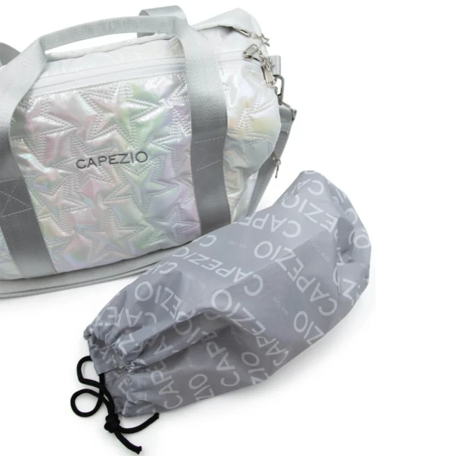 Capezio Metallic Star Travel Duffle, Tasche Capezio Metallic Star Travel Duffle, Tasche - Silber Metallic Silver Capezio