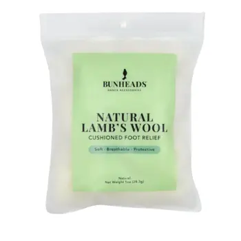 Bunheads Bamboo Lamb’s Wool, Naturwolle