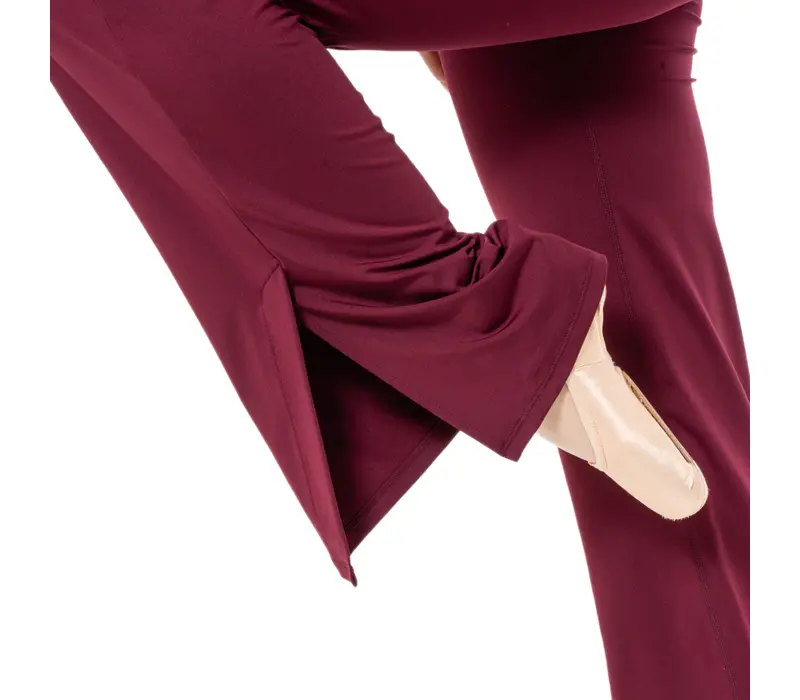 Capezio Beguile Pant, Damenhose - Bordeaux Windsor Wine Capezio