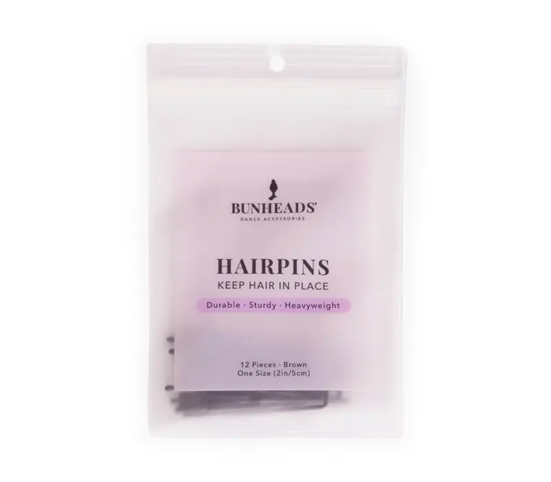 Capezio Haarnadeln in der Länge 5,2 cm - Braun 