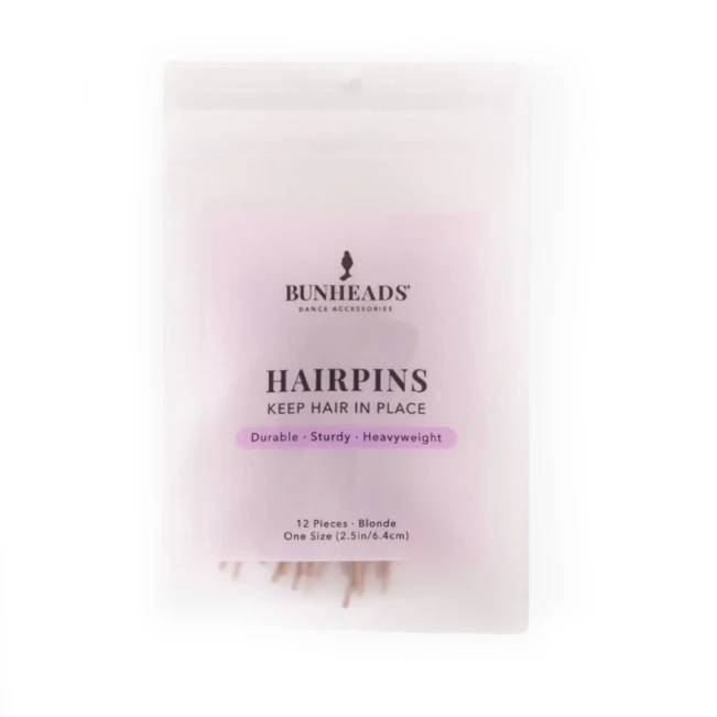 Bunheads, Haarnadeln mit einer Länge von 6,4 cm Bunheads, Haarnadeln mit einer Länge von 6,4 cm - Blond