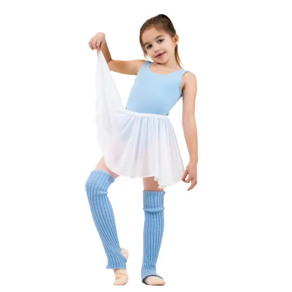 Capezio Kindertrikot mit Gürtel und breiten Trägern