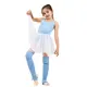 Capezio Kindertrikot mit Gürtel und breiten Trägern