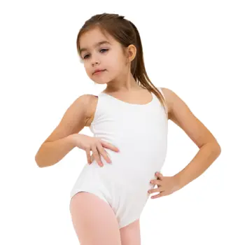 Capezio Kindertrikot mit Gürtel und breiten Trägern