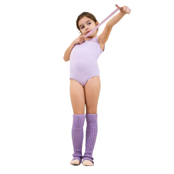 Capezio Kindertrikot mit Gürtel und breiten Trägern