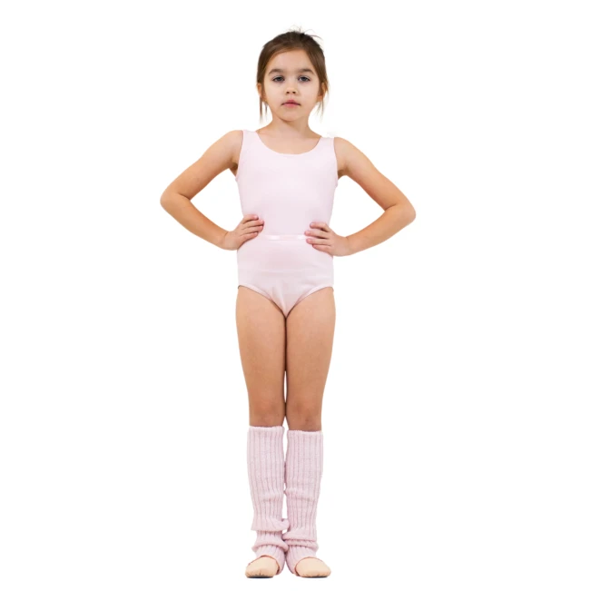 Capezio Kindertrikot mit Gürtel und breiten Trägern Capezio Kindertrikot mit Gürtel und breiten Trägern