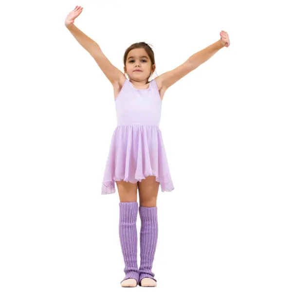 Capezio Kindertrikot mit Gürtel und breiten Trägern