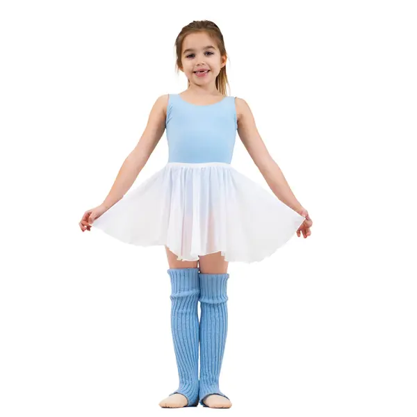 Capezio Kindertrikot mit Gürtel und breiten Trägern